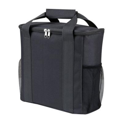 China 16 Can Polyester Lunch Cooler Bags With Padded Carry Handle And Mesh Pocket Inside for sale