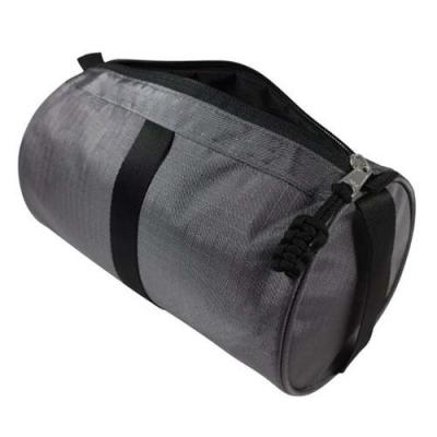 China Ripstop Nylon Travel Toiletry Bag / Toiletries Bag Cylindrical Shape Zipper Closure for sale