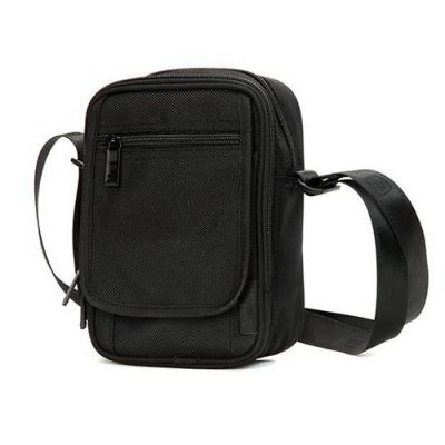 China Multi - Small Pockets Small Shoulder Messenger Bag 840d Nylon 10 Inch Black Color for sale