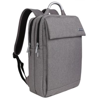 China Mochila gris de Oxford de la tela del ordenador portátil de la manga del bolso del cuaderno impermeable de la cartera en venta