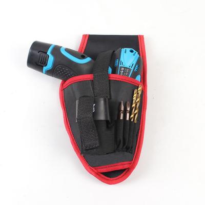 China Functional Multi Pockets Zippered Tool Bag Electrician Tool Black Zipper Tool Bag for sale