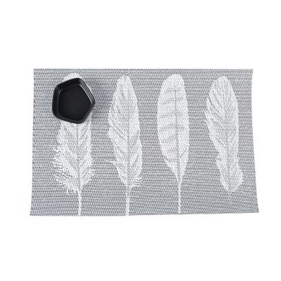 China Tabletex New Sustainable Hot Sale PVC Table Design Woven Place Mats for sale