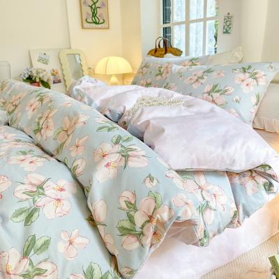 China Designer Bedding Set Winter Comfortable Nondisposable Luxury Bedspread Set Bedding Flowers for sale