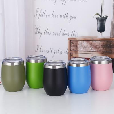 China Double Wall Sustainable Spray Plastic Customized Glass Mug For Kids And Adults With Stainless Steel Lid Insulated Tumbler for sale