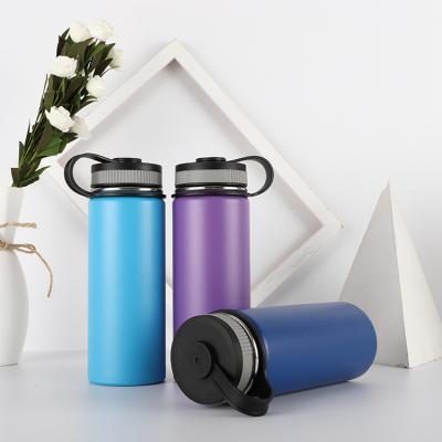 China Double Wall Tumbler Stainless Steel Thermos Stainless Steel Sustainable Glass Mug Customized Flask (18oz) for sale