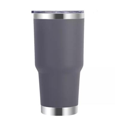 China 30oz Stainless Steel Car Tumbler Travel Mug Coffee Cup Viable Double Wall Thermos Insulated Car Tumbler for sale