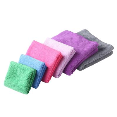 China Wholesale 40X40 Table Cloth QUICK DRY Car Good Quality Microfiber Interior Detailing Towels For Car Wash Clean Washing for sale