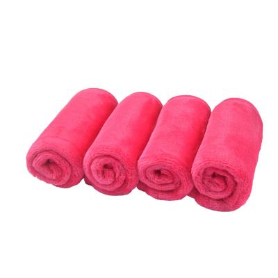 China Reusable Face Makeup Microfiber Microfiber Cloth Makeup Remover Cleansing Towel Chemical Free Removal Tablet for sale