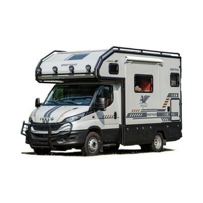 China Travel Trailer China Manufacturer Innovative Design 6 Meters Long Camper Motorhome For Family Camping for sale