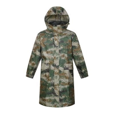 China High Quality Military Army Raincoat Poncho Raincoat Waterproof 100% Polyester Raincoat Multicam Camouflage Clothes for sale