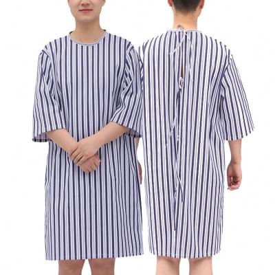 China Supply Long Sleeve Patient Clothes From Patient Gowns Manufacturer for sale