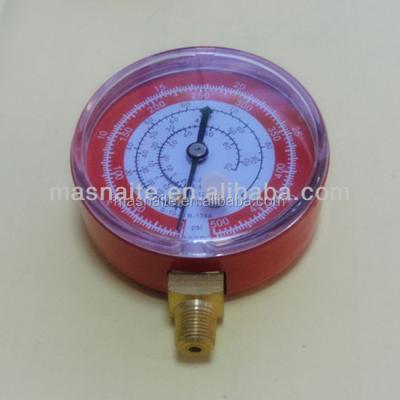 China Lower Type Refrigerant Pressure Stainless Steel Case Indicator for sale