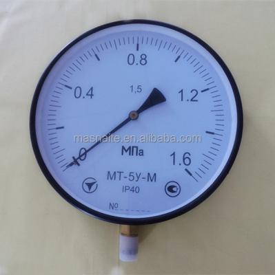 China Large Dial Steam Boiler Pressure Gauge Bar, 10