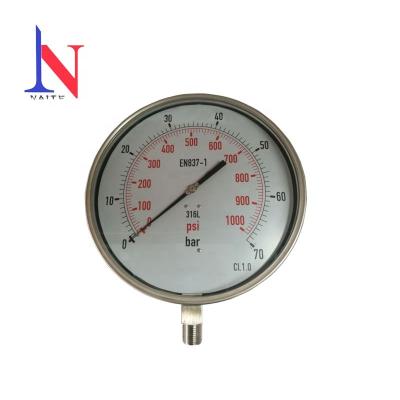 China 10 inch pressure gauge 250mm / 10 inch pressure gauge (250mm) for sale