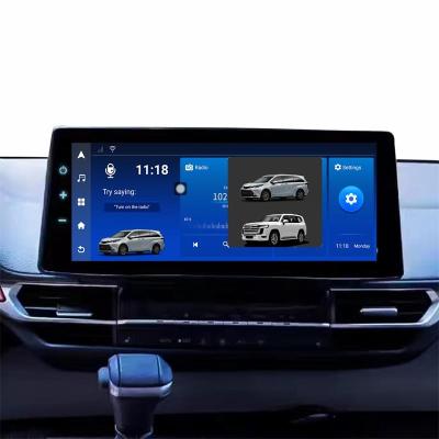 China Best Price GPS+WIFI+Player+Charge 12.3 Inch Navigation Tuch Screen Car GPS Android10 Auto Interior Parts Car Gps For Toyota Sienna 2021 for sale