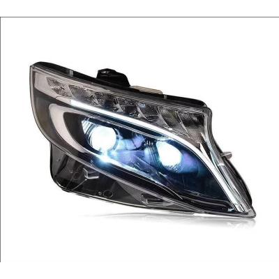 China 2 High Quality Low Beam 4 High Beam LED Light Hot Product DJCN Manufacturer Refurbished Exterior Vehicle Accessories Headlight for sale