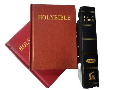 China paper & Cardboard Factory Supply Hard Holy Bible Version English Standard Cover Bronzing Hot Seller Holy Bible Printing for sale