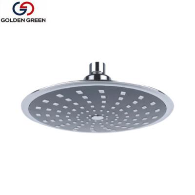 China Water Saving Plastic Round Bathroom Rainfall Top Shower Head for sale