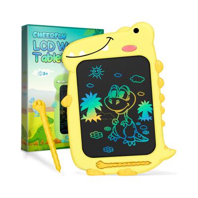 China Dinosaur Factory Supply Dinosaur Modeling Electronic LCD Writing Tablet Children Drawing Writing Education Toys for sale