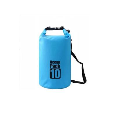 China Ocean Sports PVC Plastic Customizable Floating Dry Bag Plastic Waterproof Outdoor Waterproof Backpack for sale