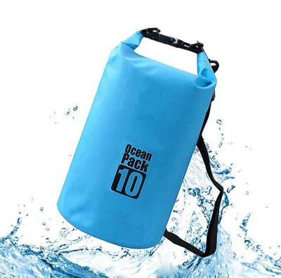 China Waterproof Dry Bag PVC Survival Backpack Waterproof Water Sports Travel Camping Waterproof Dry Bag for sale