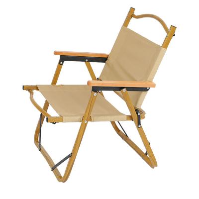 China Folding Chair Custom Folding Chair Portable Foldable Outdoor Wooden Folding Chair Canvas Camping Chair for sale