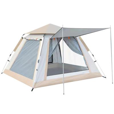 China New 2 3 Person Camping Tent Full Automatic Outdoor Waterproof Belt Lounge Outdoor Camping Tent Diagonal Tying Type for sale