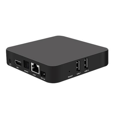 China Mini Pc Dual Display Port Industrial Fanless Mini Pc 97*97*21mm for sale