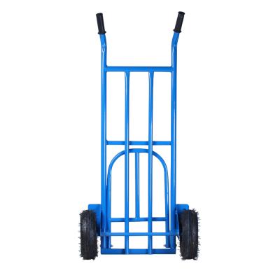 China Durable Cheap Heavy Duty Commercial Folding Hand Push Truck for sale