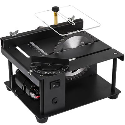 China Horizontal Wood Cutting Mini Electric Table Saw For Portable Hobby for sale