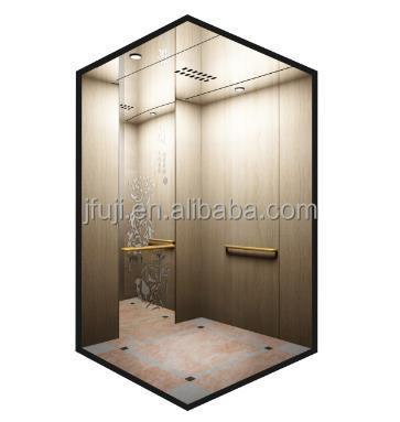 China Residential Elevators CE ISO VVVF Villa Elevator 2 Person Elevator for 2 stops /small elevators for homes for sale