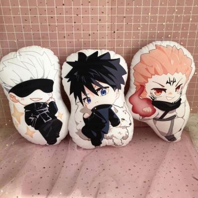 China Fasion 10Cm Jujutsu Kaisen Anime Pillow Custom For Kids Plush Toy for sale