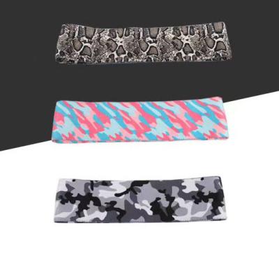 China Polyester and Latex Fabric Cloth Resistance Bands Long and Workout Guide Stretch Resistance Band Exercise Resistance Bands Set for Workout for sale