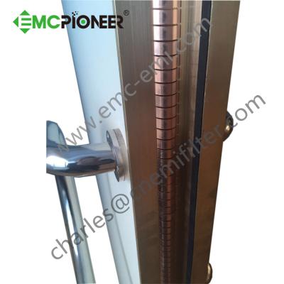 China Traditional Brass Materials Attenuation 100dB MRI Shielded Door For MRI Room for sale