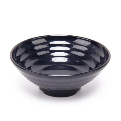 China 2021 Newest Design Sustainable Heat Resistant Food Grade 9 Inch Melamine Ramen Bowl for sale