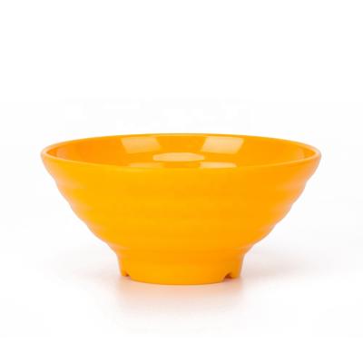 China Hot-selling Dinnerware Sustainable 7.5 Inch Japanese Ramen Bowls Melamine Noodle Bowl 36oz Pho Soup Bowl for sale