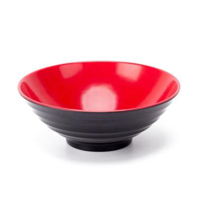 China Wholesale Amazon 7 Imch Viable Noodle Bowl Plastic Serving Tableware Set Melamine Ramen Bowl for sale