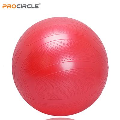 China Easy For Any Age And Fitness Levels 3 Size Anti Burst Customed Yoga Ball With Quick Pump for sale