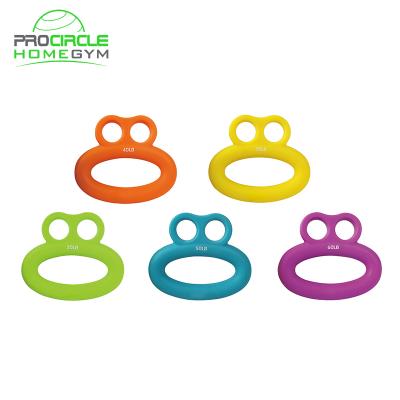 China High Quality Fitness Donut Shape Round Rubber Hand Grip Strengthener for sale