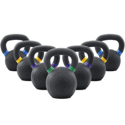 China New design; Durable Custom Cast Iron Competition Fitness Kettlebell Set 8-32KG for sale