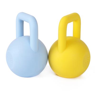 China Weight Lfiting China 1 Pound Colorful Rubber Mini Kettlebell for sale