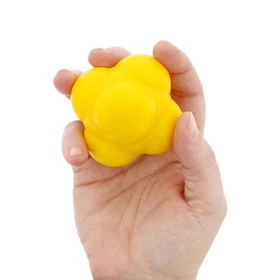 China Soft Hexagonal Reaction Sphere Agility Training Reaction Ball for sale