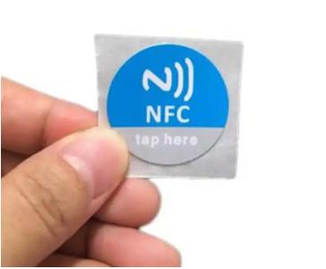 China 13.56MHz printed NFC Sticker RFID Tag Sticker NFC NTAG213 , NTAG215 , NTAG216 Chip for sale