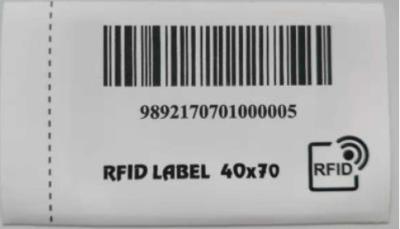 Cina 860-960mhz etichetta di cura dell'indumento RFID in vendita