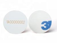 Cina Soltanto autenticazione dura simbolica colta dell'etichetta 30mm Logo Printed With Built In di NFC RFID in vendita
