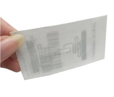 China Das Management, das RFID-Wäsche-Sorgfalt-Aufkleber für Kleider druckt, interessieren sich Umbauten 80*30mm zu verkaufen