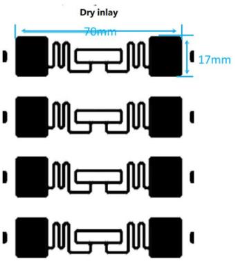 China Long Range RFID Tags ISO18000 6C Inlay UHF LAB9662  9 for sale