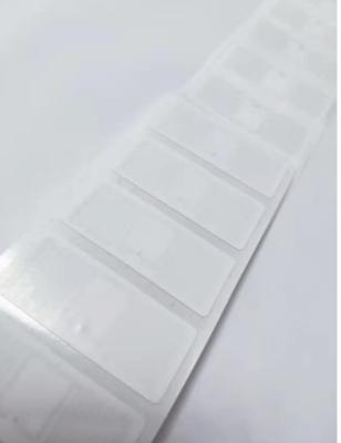 China ISO18000 6C Inlay 4419mm UHF RFID Label Coated Paper Mini Size for sale