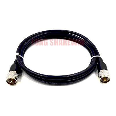 China Custom High Frequency RF Pigtail N Male Plug To PL259 Plug For lmr300 5d-fb Jumper Cable Assembly for sale