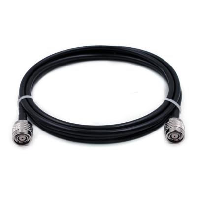 China 50 ohm coax cable tnc electronic customized plug to cable fitted with tnc LMR400 RG8 male connectors for sale